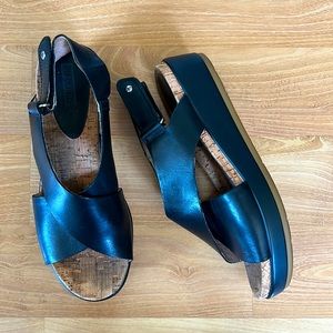 Pikolinos Black Strap Sandals